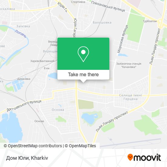 Дом Юли map