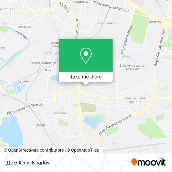 Дом Юли map