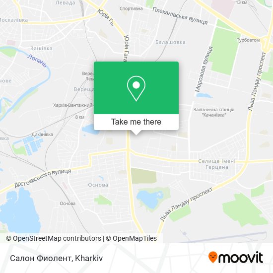 Салон Фиолент map