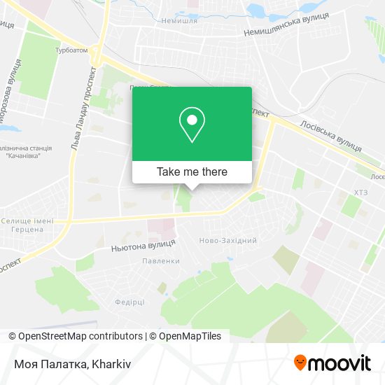 Моя Палатка map