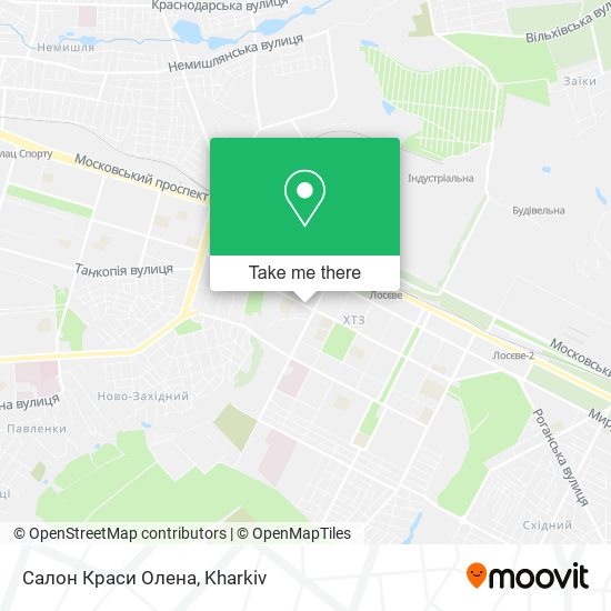 Салон Краси Олена map