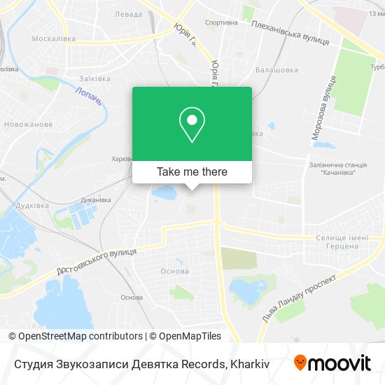 Студия Звукозаписи Девятка Records map