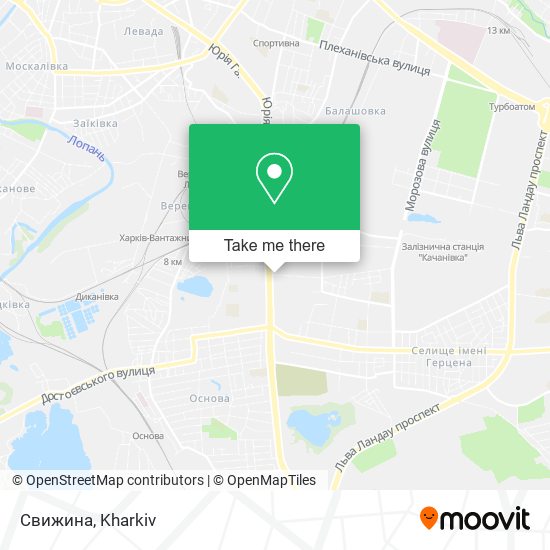 Карта Свижина