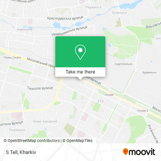 S Tell map