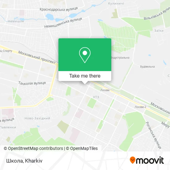 Карта Школа