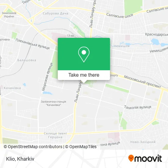 Карта Klio