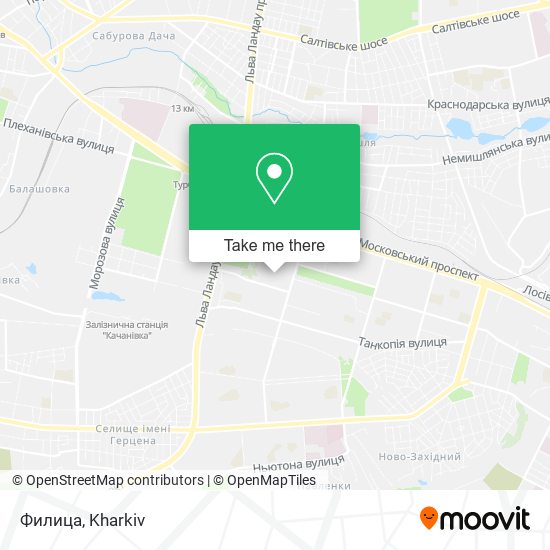 Филица map