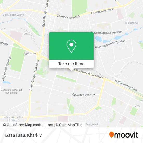 Карта База Гава