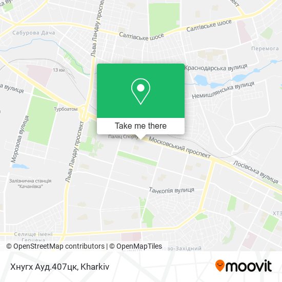 Хнугх Ауд.407цк map