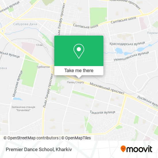 Premier Dance School map