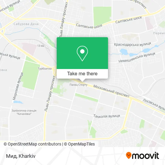 Карта Мид