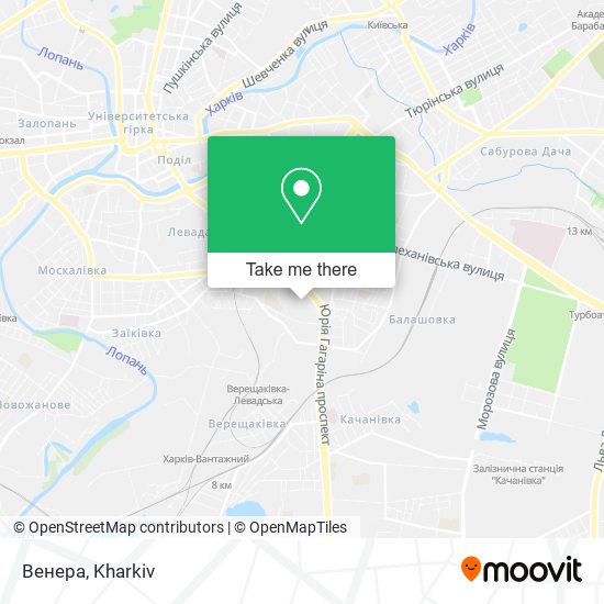 Венера map