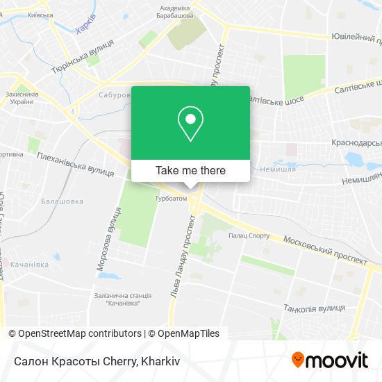 Салон Красоты Cherry map
