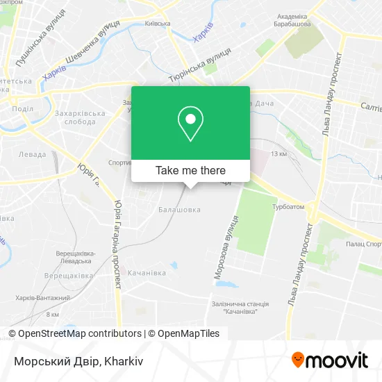 Карта Морський Двір