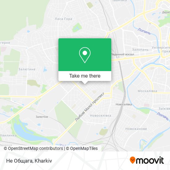 Не Общага map