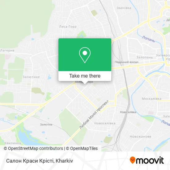 Салон Краси Крісті map