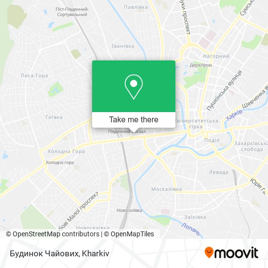 Карта Будинок Чайових