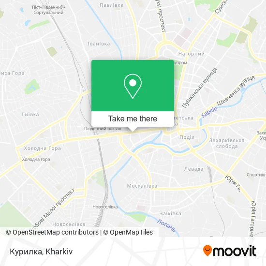 Карта Курилка