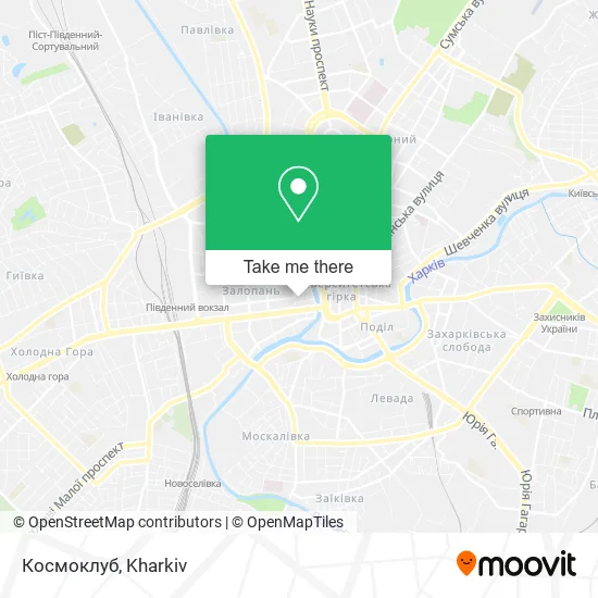Карта Космоклуб