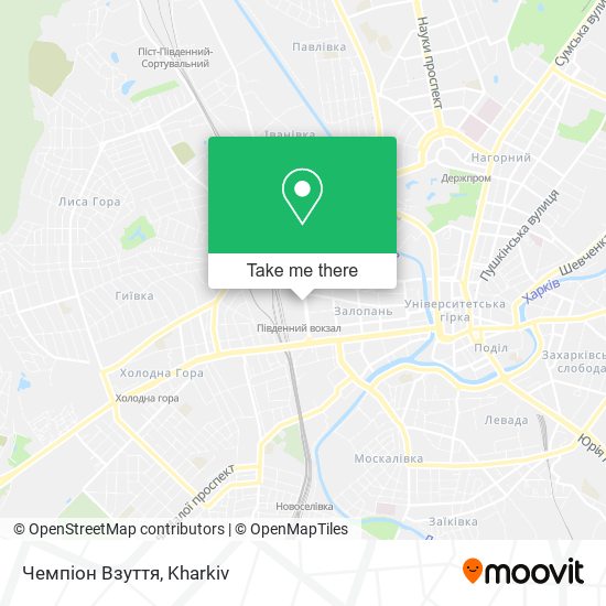 Чемпіон Взуття map