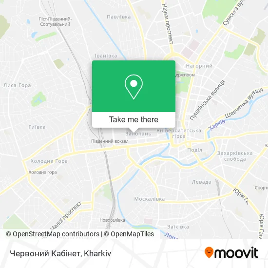 Карта Червоний Кабінет