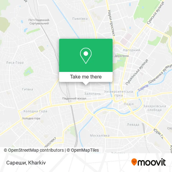 Карта Сареши