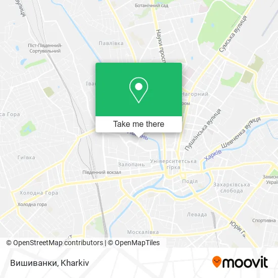 Карта Вишиванки
