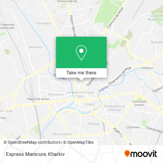 Карта Express Manicure