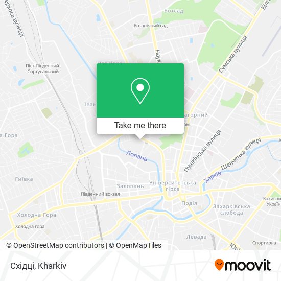Східці map