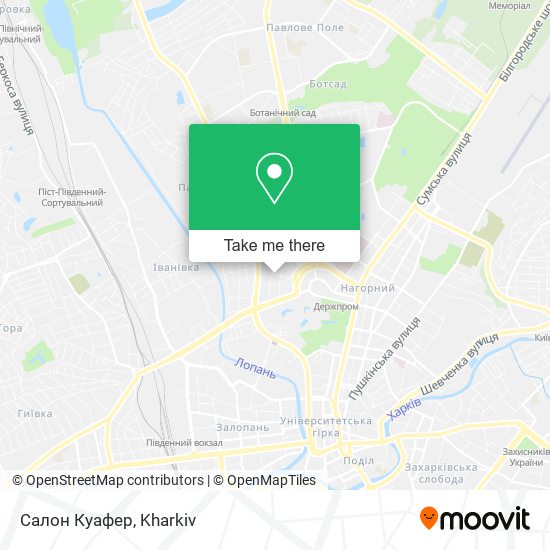 Салон Куафер map