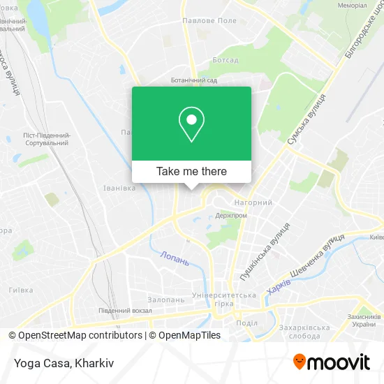Карта Yoga Casa