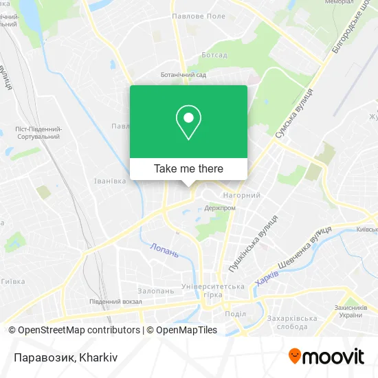 Карта Паравозик