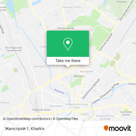 Карта Жилстрой-1