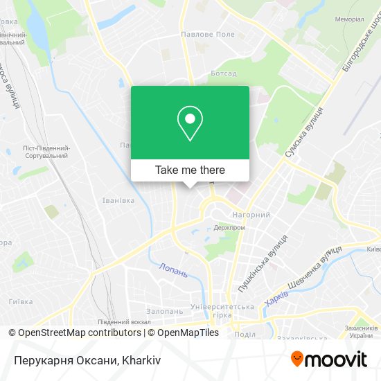 Перукарня Оксани map