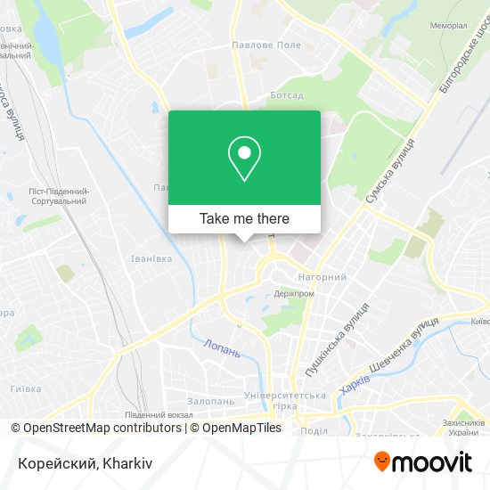 Корейский map