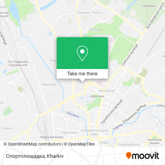Спортплощадка map