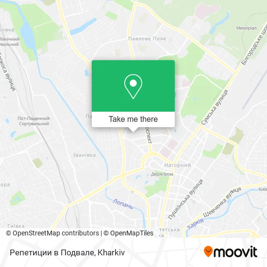 Карта Репетиции в Подвале