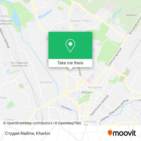 Студия Nailme map