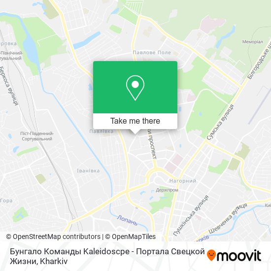 Бунгало Команды Kaleidoscpe - Портала Свецкой Жизни map