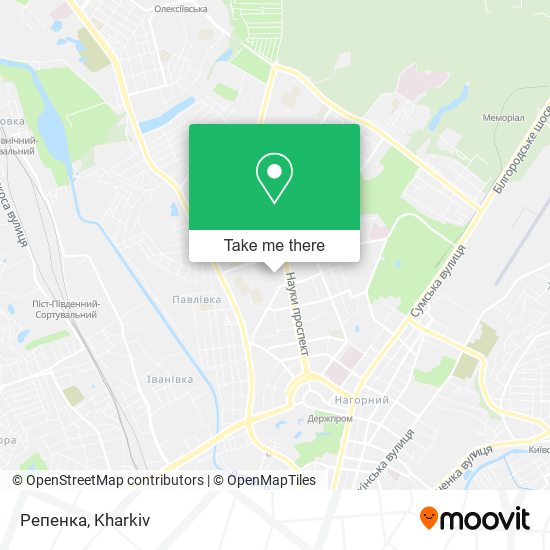 Репенка map
