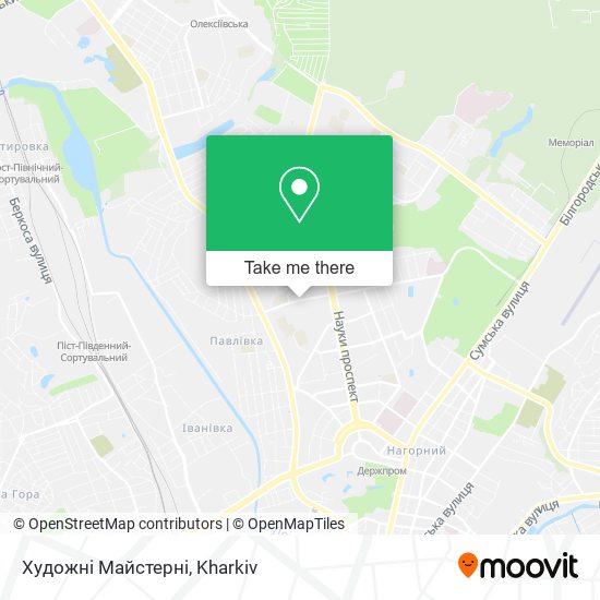 Художні Майстерні map