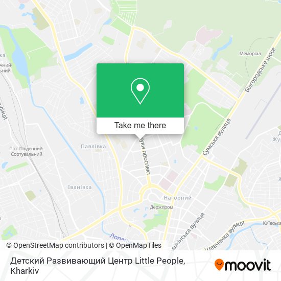 Детский Развивающий Центр Little People map