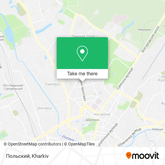 Карта Польский
