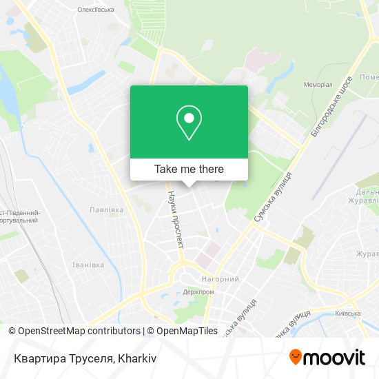 Квартира Труселя map