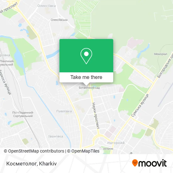 Карта Косметолог