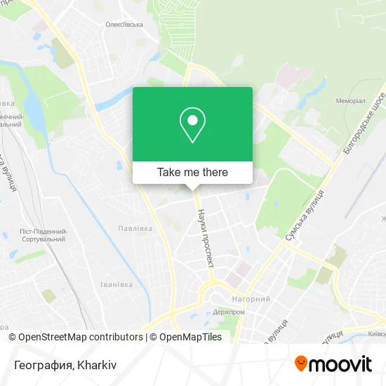 Карта География