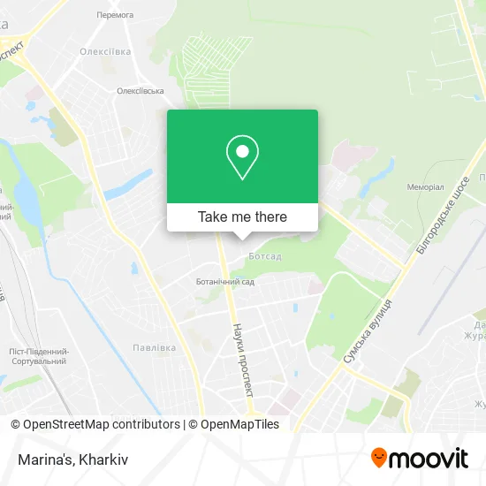 Карта Marina's