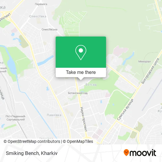 Карта Smiking Bench