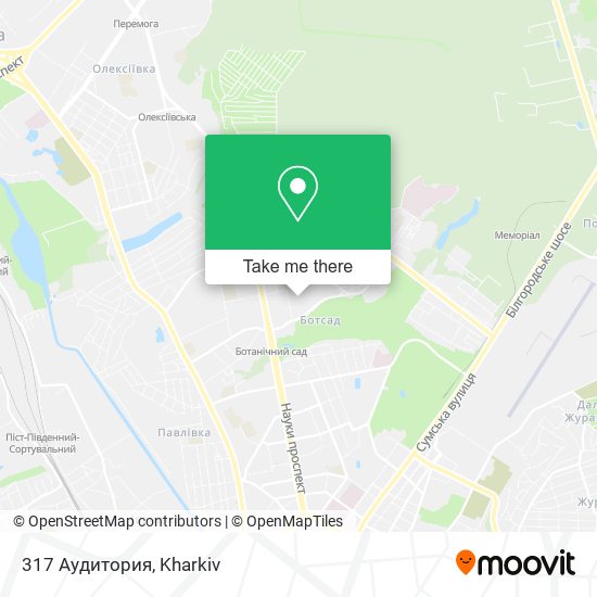 317 Аудитория map