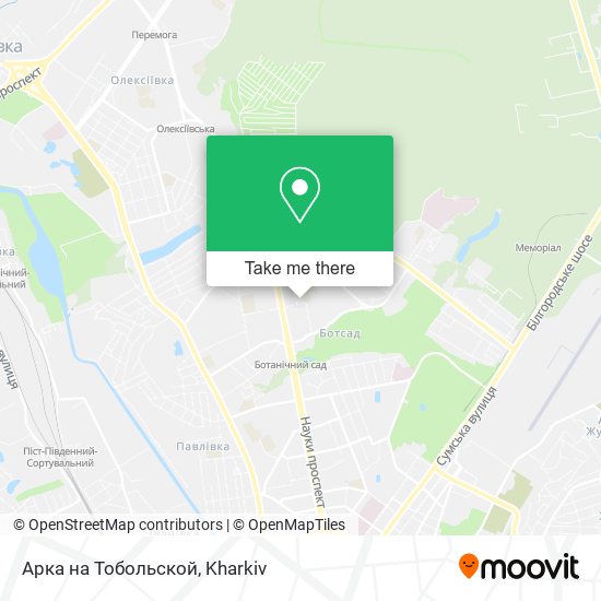 Арка на Тобольской map